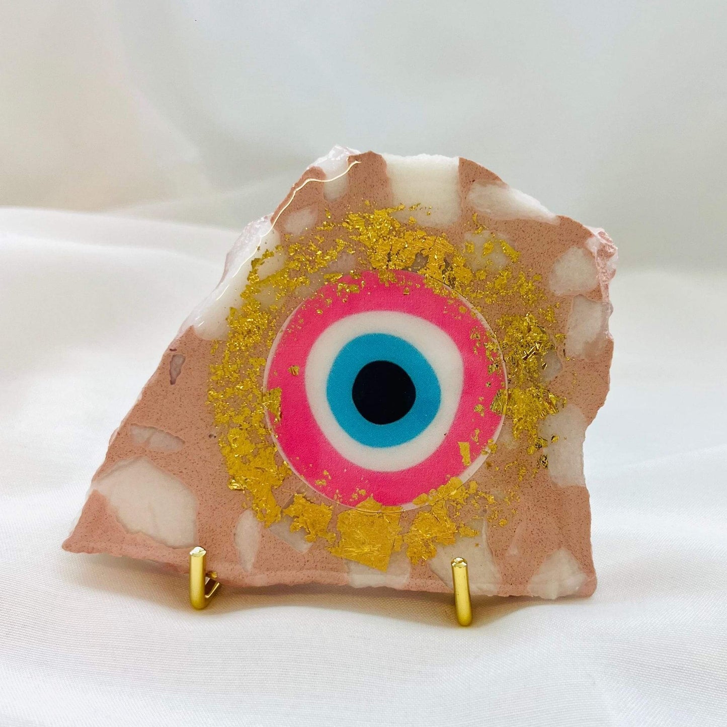 Evil Eye Amulet / Mati - Italian terrazzo