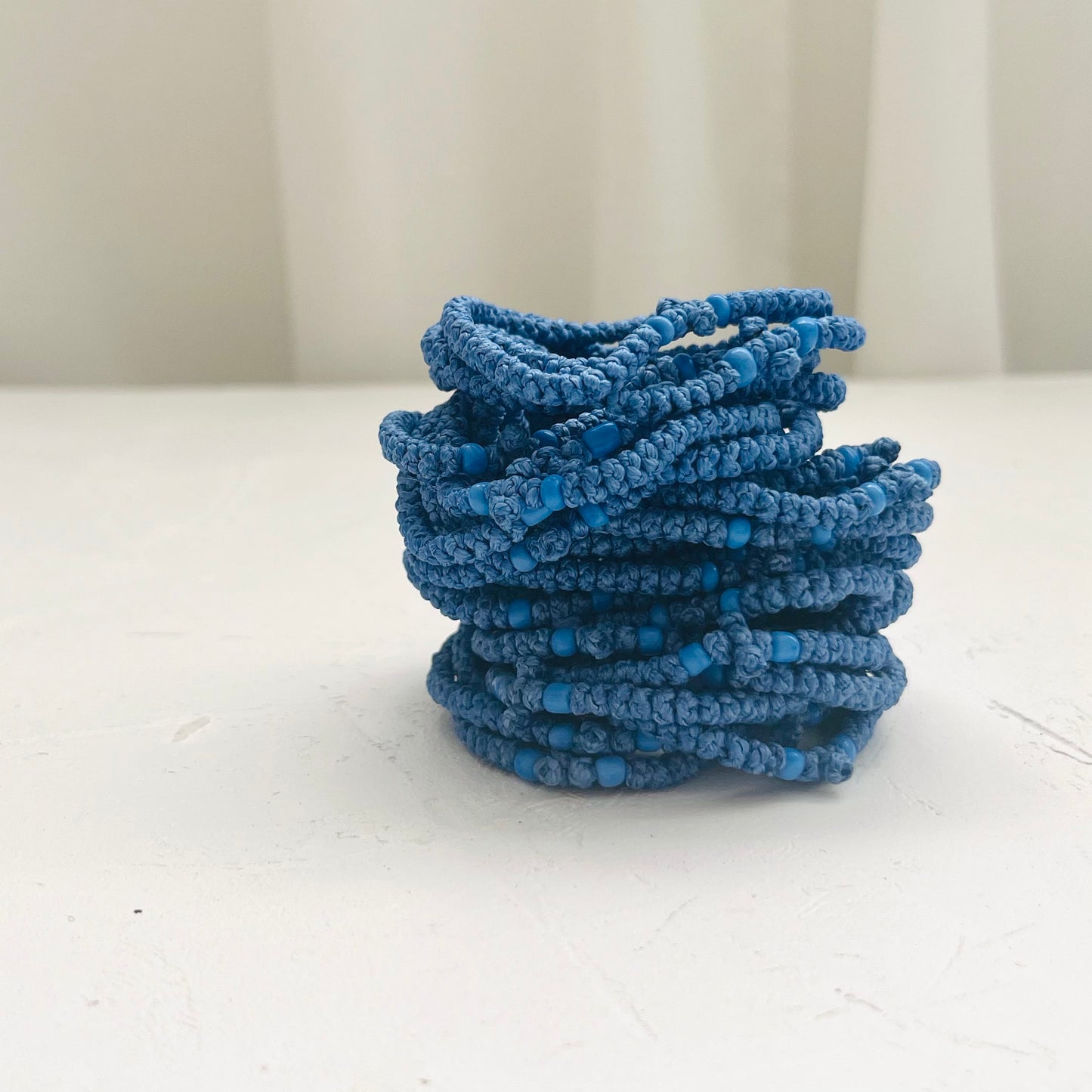 Komboskini Orthodox Prayer Rope Bracelet for Adult – Powder Blue