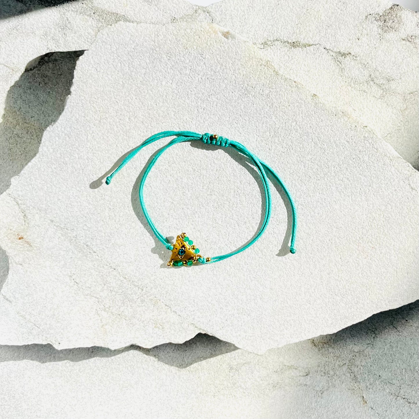 Handcrafted Amulet Bracelet - Turquoise