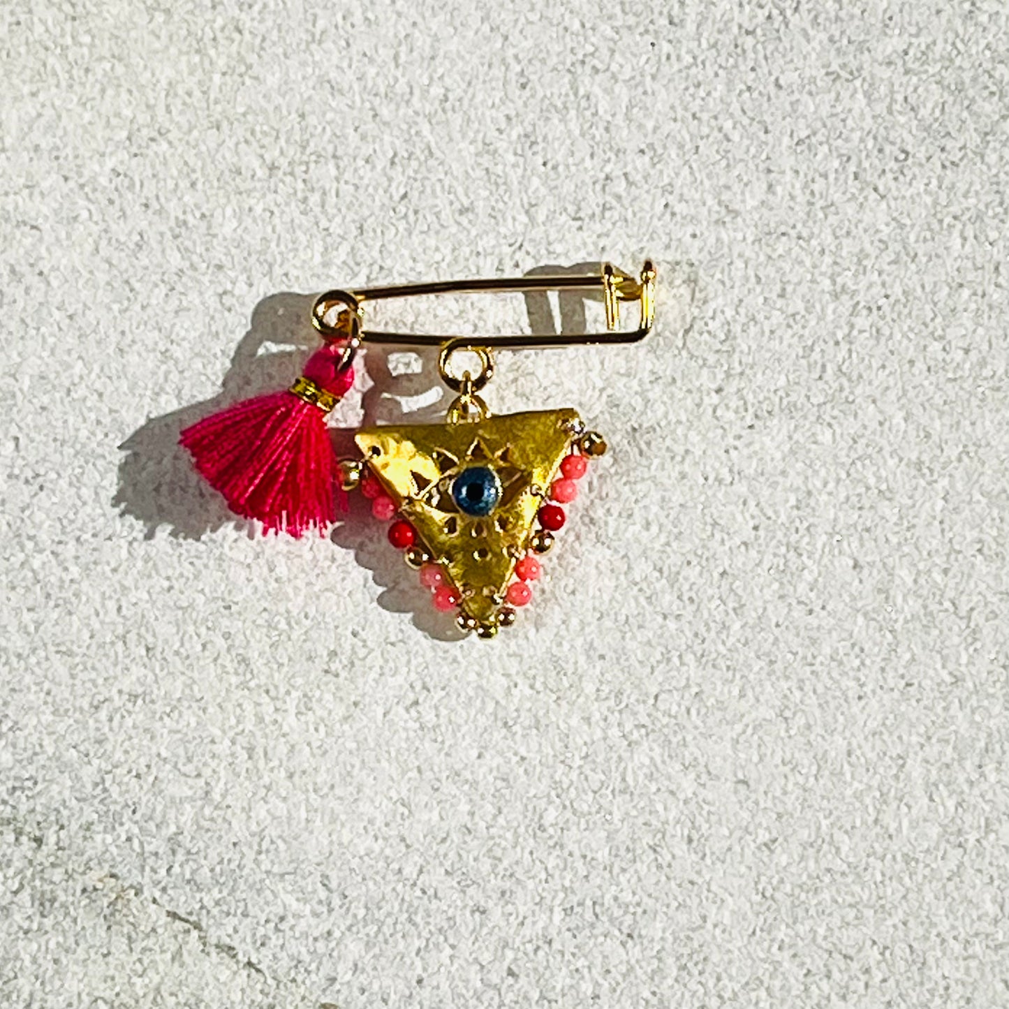 Amulet Filaxto - Gold / Pink