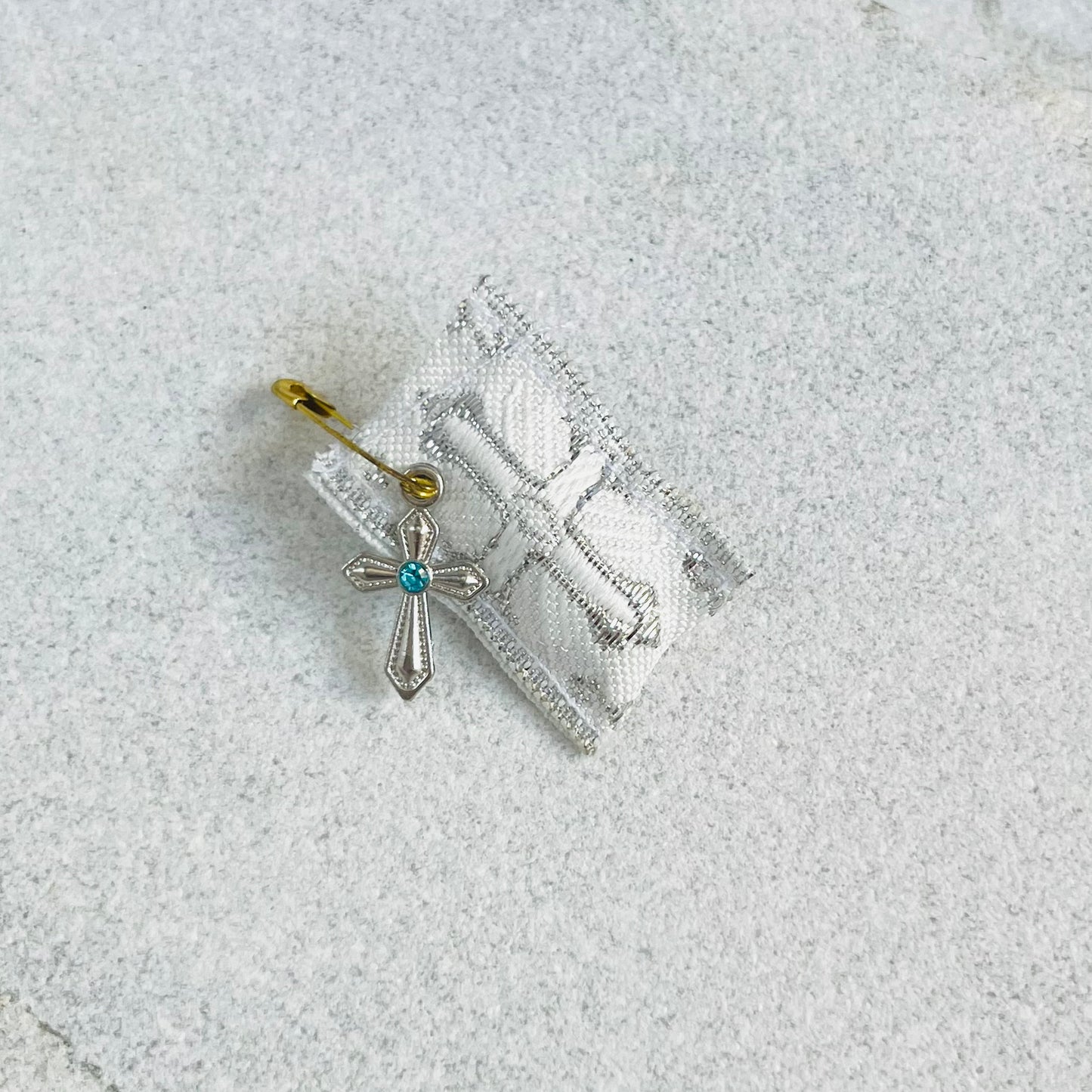 Amulet Fabric Filaxto - White / Silver