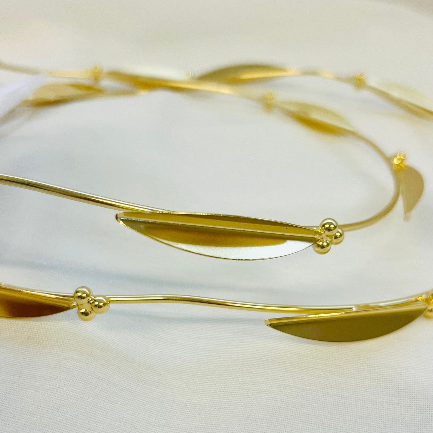 Elia Stefana Wedding Crown - Gold