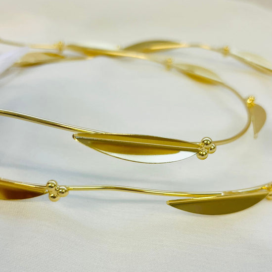 Elia Stefana Wedding Crown - Gold