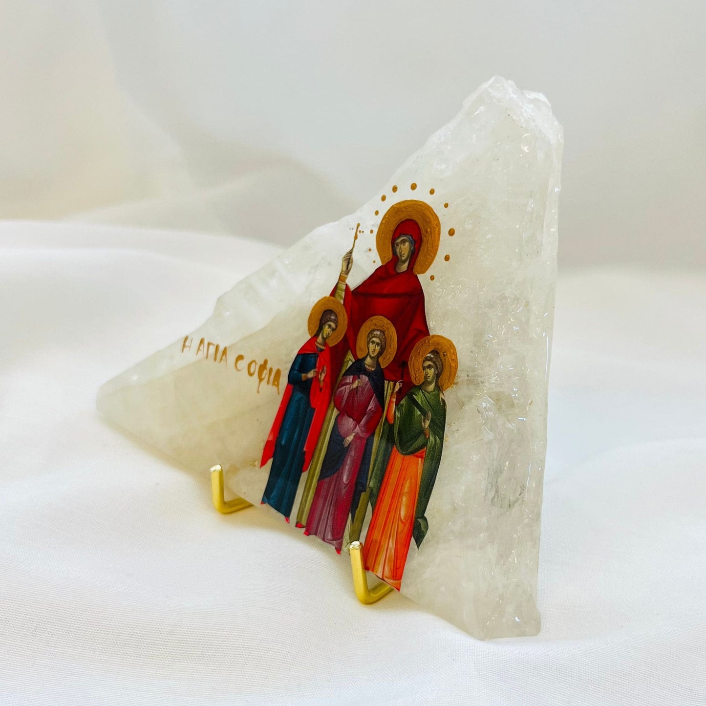 Agia Sofia / Saint Sofia Orthodox Icon - Onyx