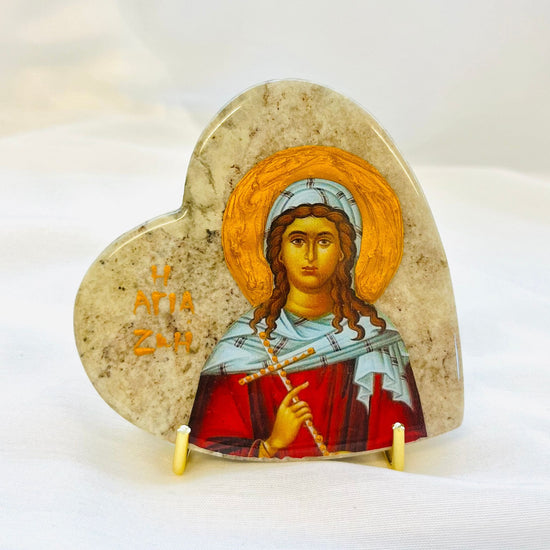 Agia Zoi Orthodox Icon - Onyx