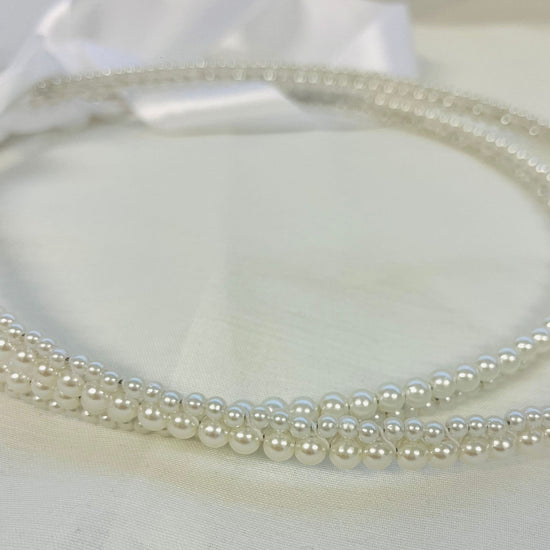 Thisia Stefana Wedding Crown - Pearl