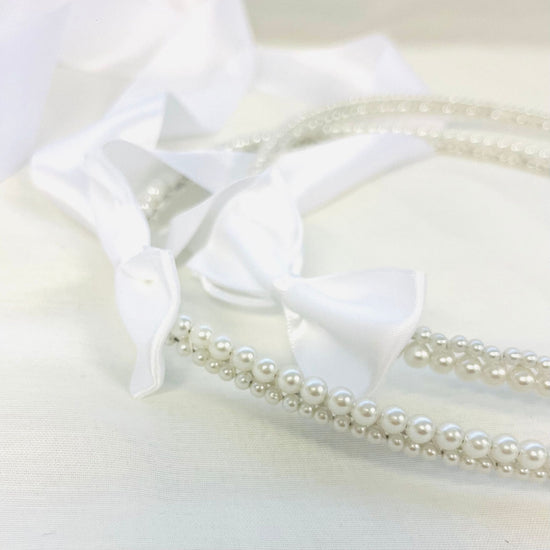 Thisia Stefana Wedding Crown - Pearl