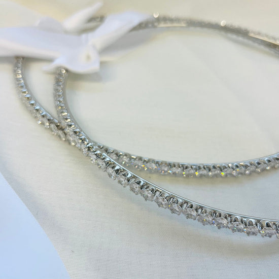 Gaia Stefana Wedding Crown - Crystal