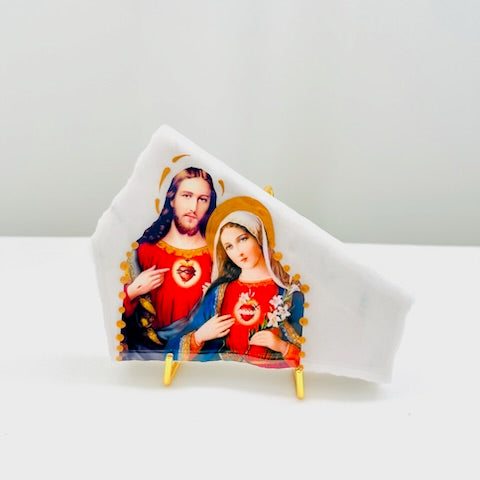 Mary and Jesus Sacred Heart