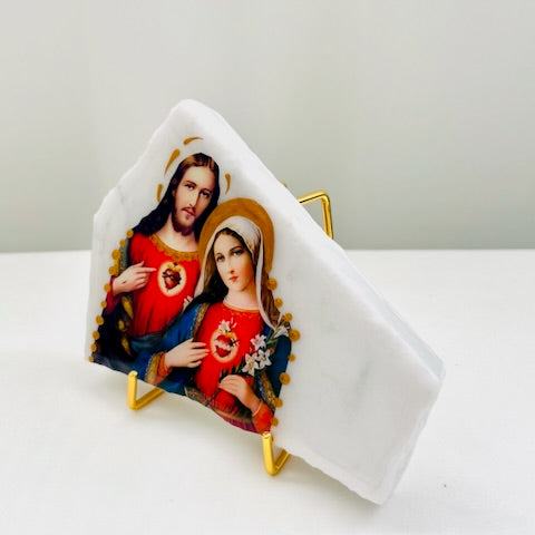 Mary and Jesus Sacred Heart