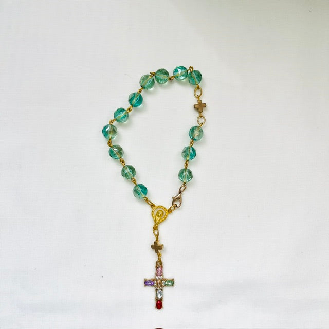 Crystal Car Rosary