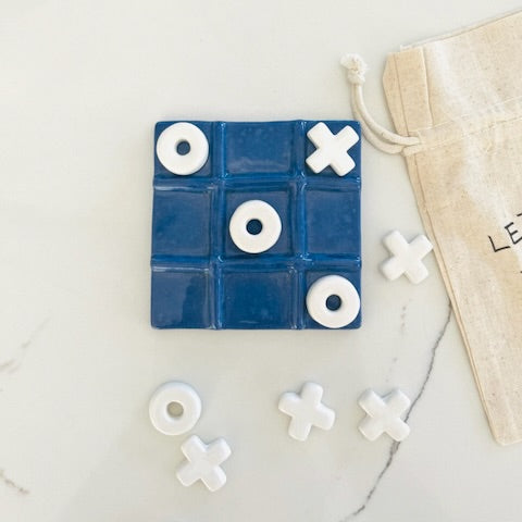 Handmade Ceramic Tic Tac Toe Set