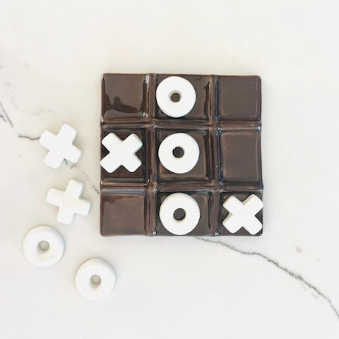 Handmade Ceramic Tic Tac Toe Set