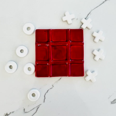 Handmade Ceramic Tic Tac Toe Set