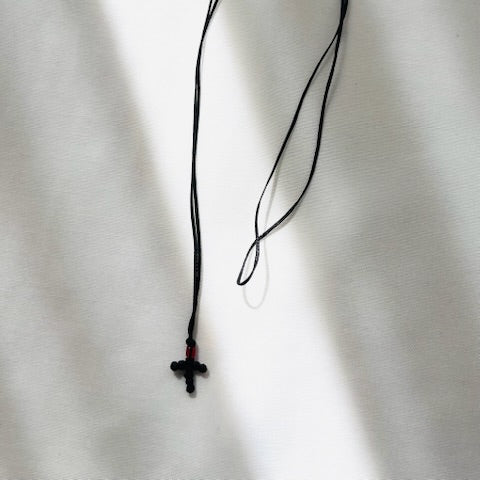 Komboskini cross necklace