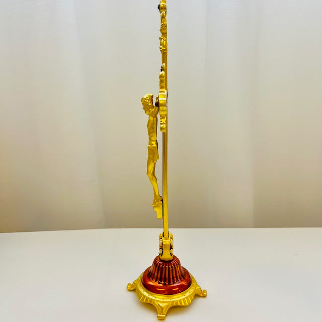 Ornate Gold Metal Crucifix