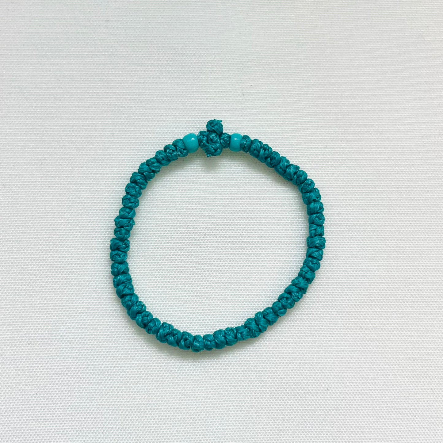 Komboskini Orthodox Prayer Rope Bracelet for Adult – Turquoise