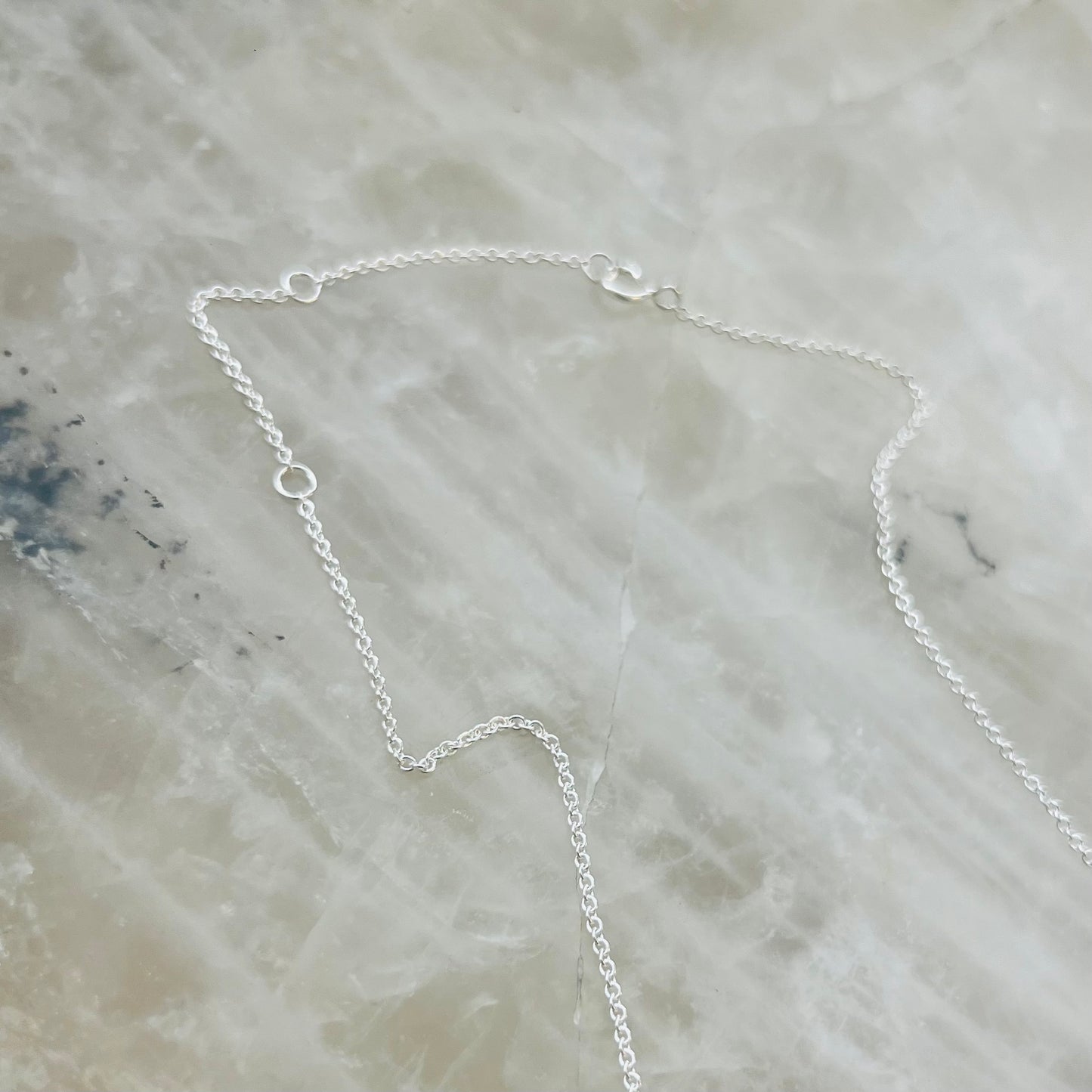 Opal cross necklace