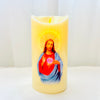 Jesus Sacred Heart LED candle