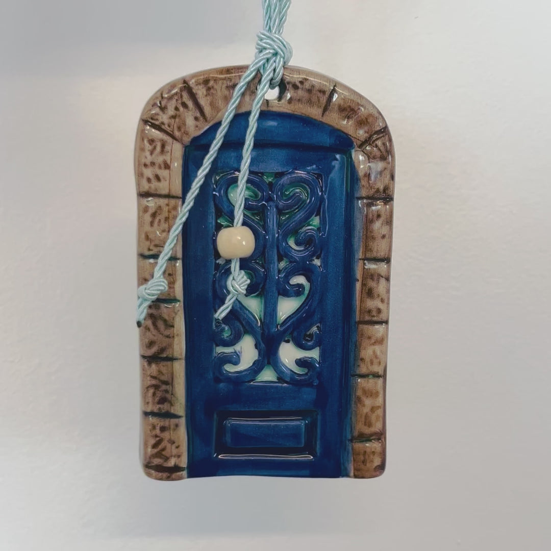 Load and play video in Gallery viewer, Handmade Ceramic Door
