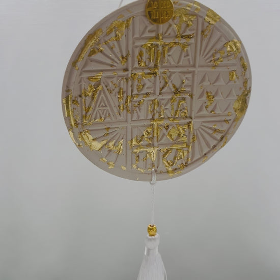 Load and play video in Gallery viewer, Handcrafted Clay wall charm
