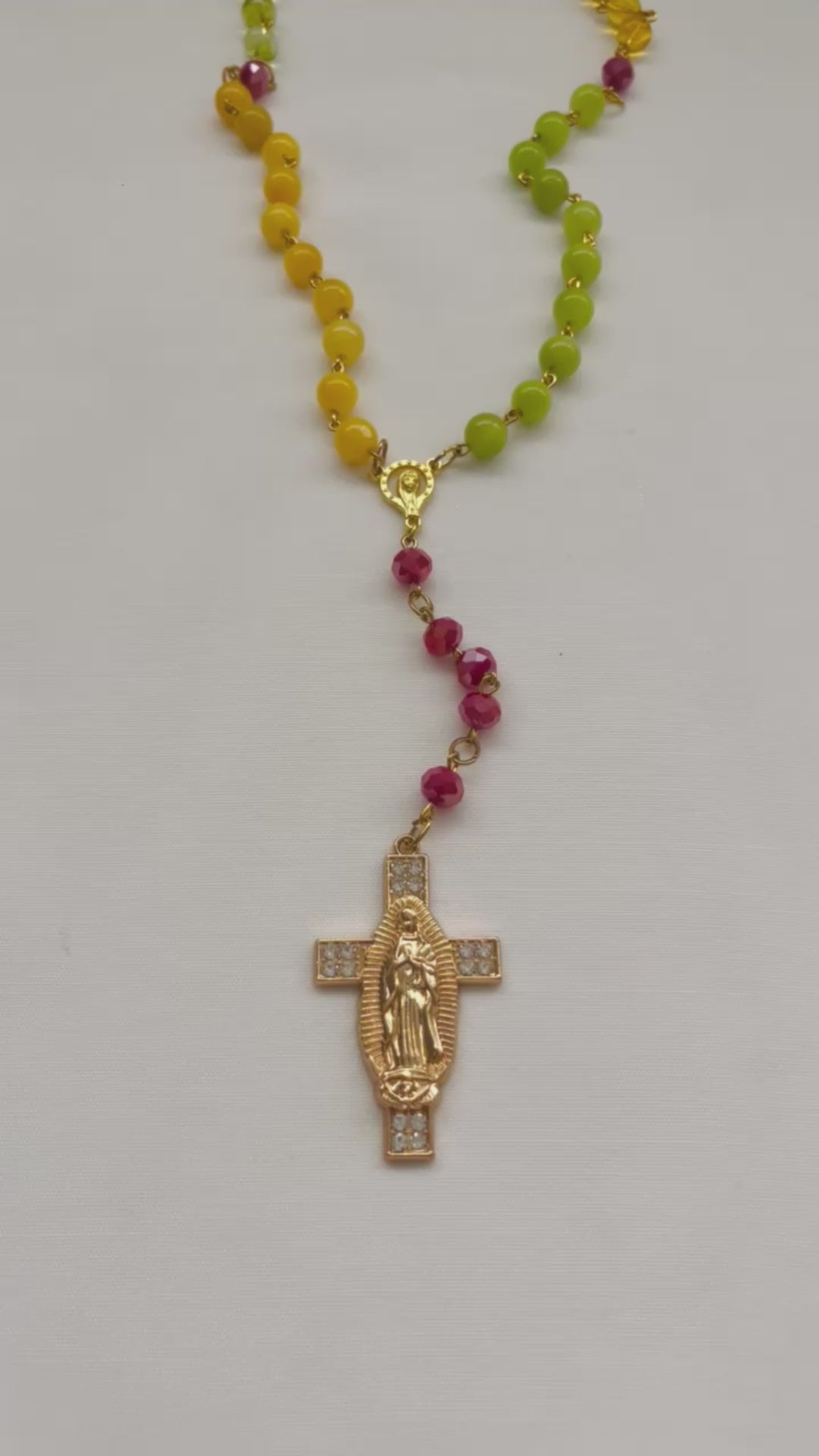 Load and play video in Gallery viewer, Crystal Rosary
