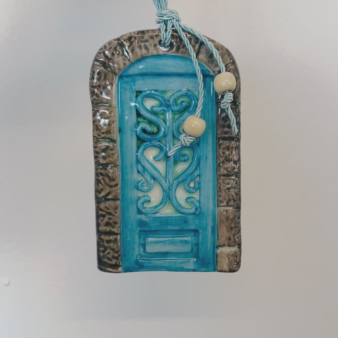 Load and play video in Gallery viewer, Handmade Ceramic Door
