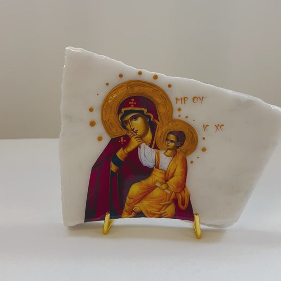 Load and play video in Gallery viewer, Panayia and Christos / Mary and Jesus
