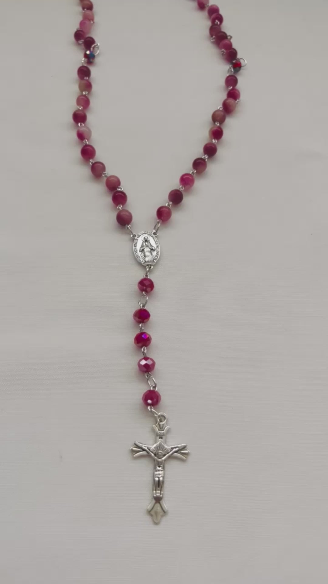 Load and play video in Gallery viewer, Crystal Rosary
