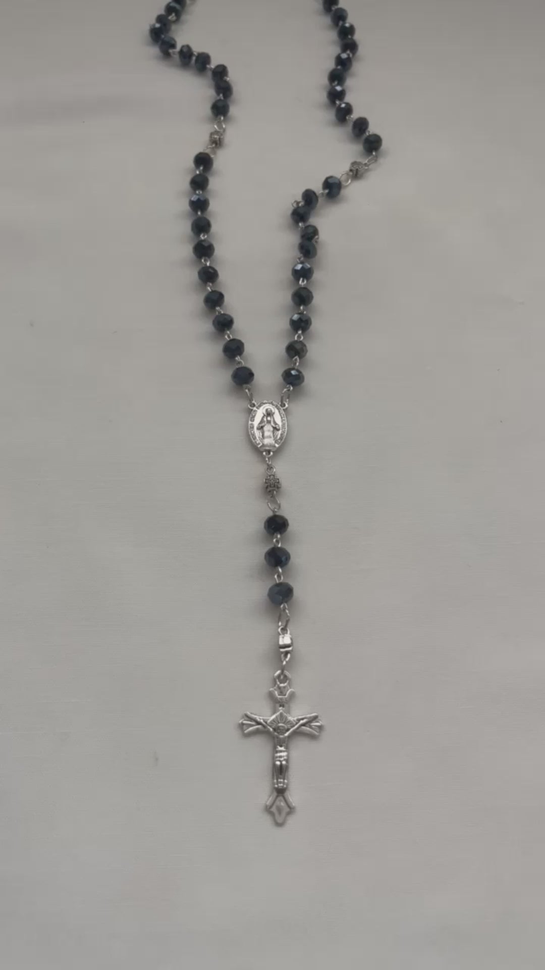 Load and play video in Gallery viewer, Crystal Rosary
