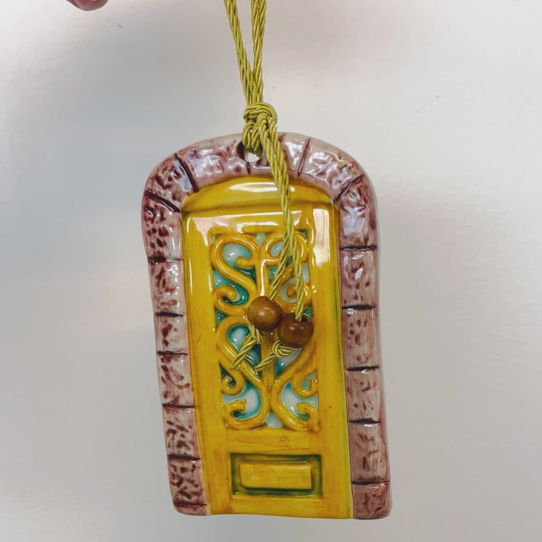 Load and play video in Gallery viewer, Handmade Ceramic Door
