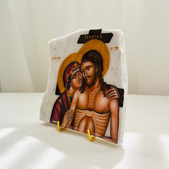 Panayia with Christos on Cross